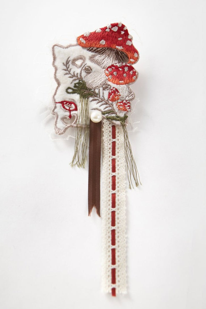 ロリータ + ガウン 甘い ダーク 日本のジャンパースカート アクセサリー マッシュルーム