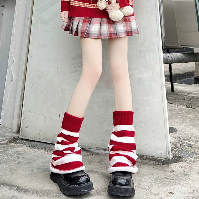 Leg Warmers Striped