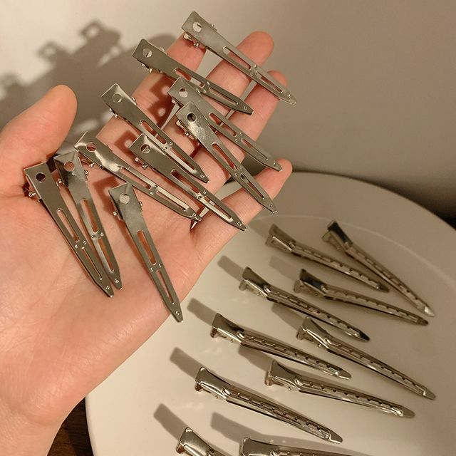 クリップヘアメタリックセット