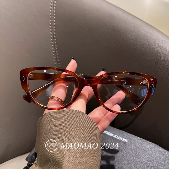 青い目の猫の遮光メガネ