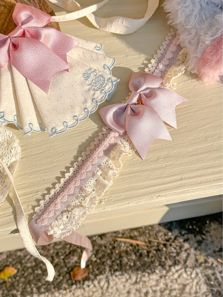 Choker / Red Brown Pink