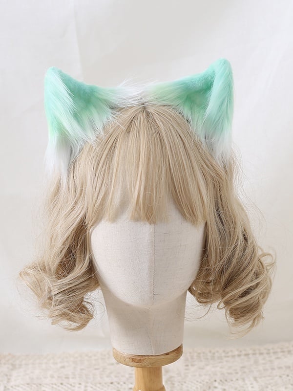 Fur 8 Faux Lolita Ear Kitten Cute KC Colors