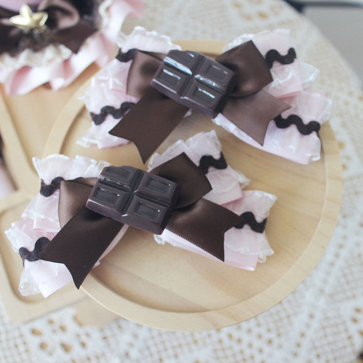 Clips Sweet Style Chocolate Pink Hair