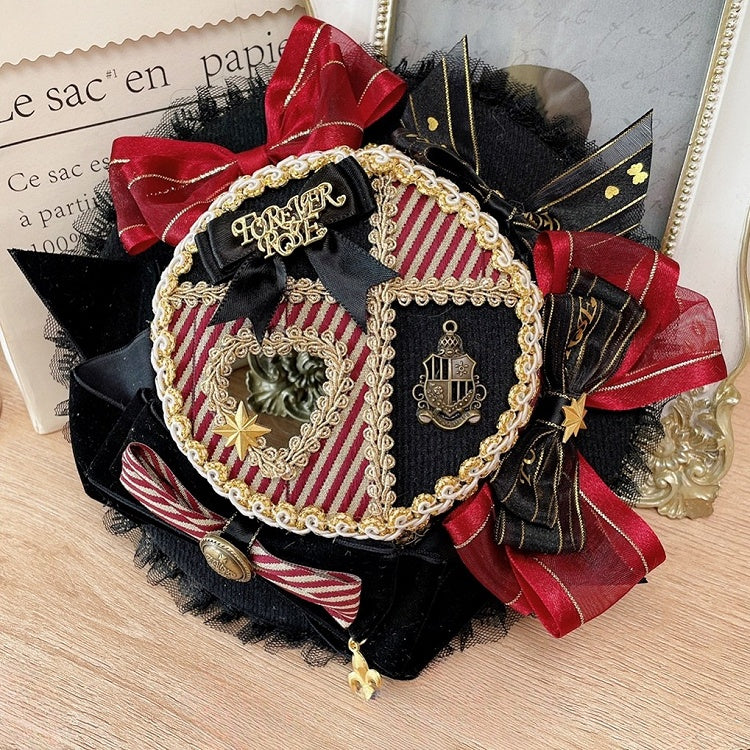 Alice in Hat Options Decorated Poker Vibes Bowknot 3 Mini Details Color Wonderland