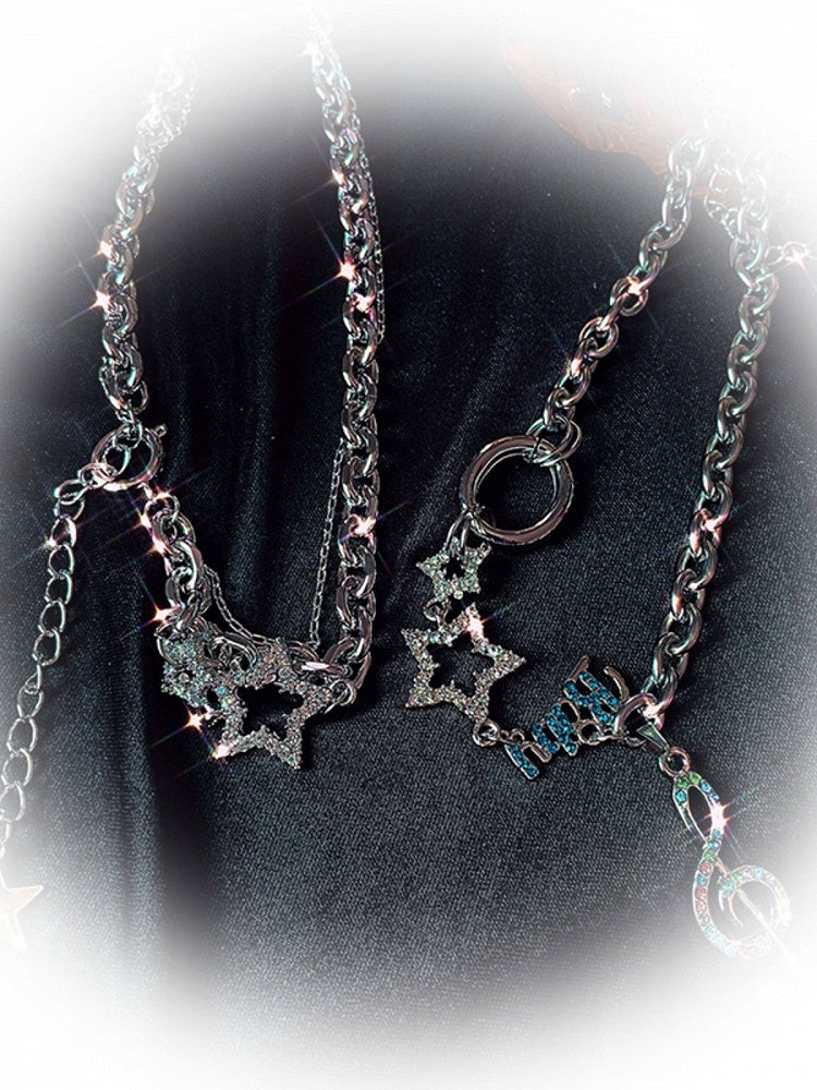 Silver Star Pendant Necklace - Kiwi Store