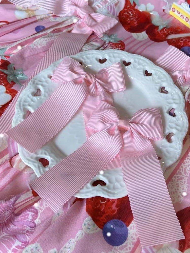 Pink Bowknot Hairclip