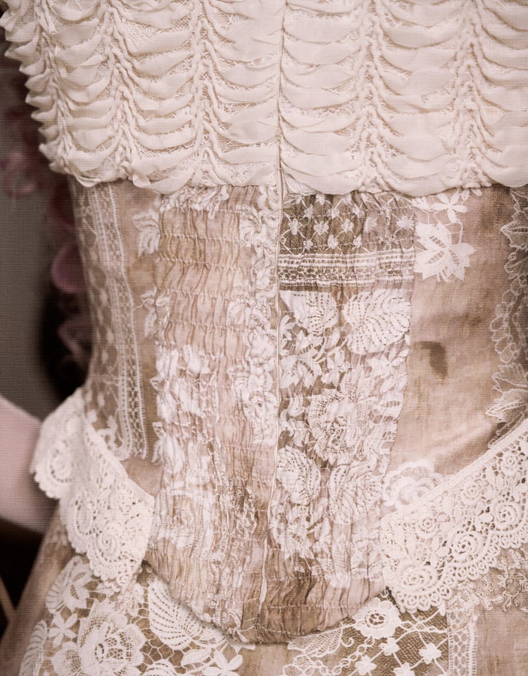 Cutout Love Short Romantic Sleeves Top Corset Goth