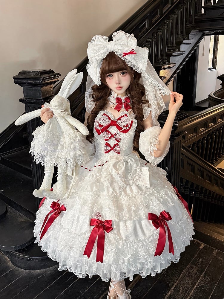 White Pink / Veil Lolita Blue