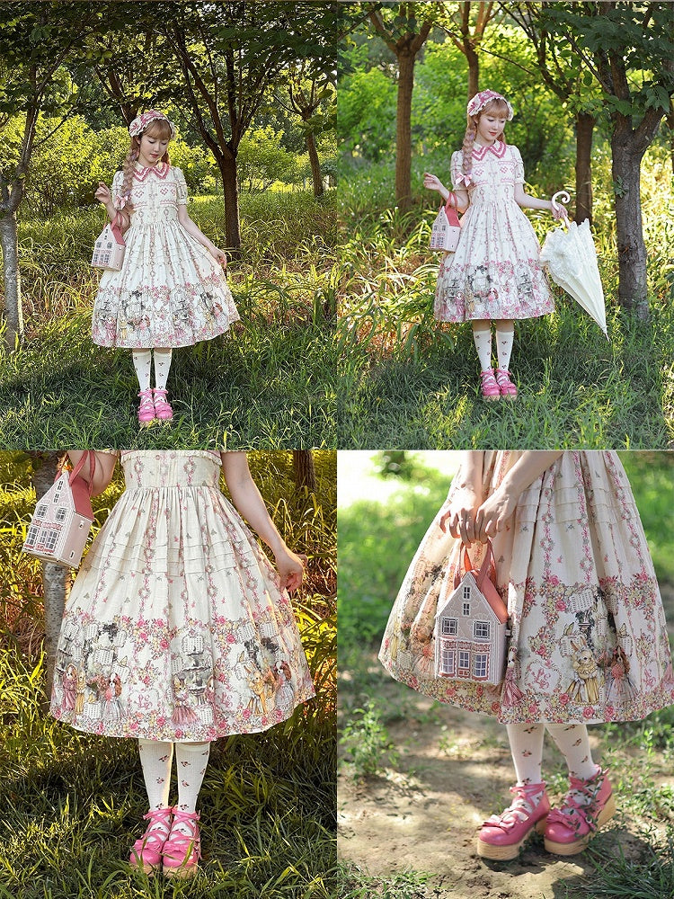 Heels Pink Platforms - Middle Barbie Toe Round Sweet