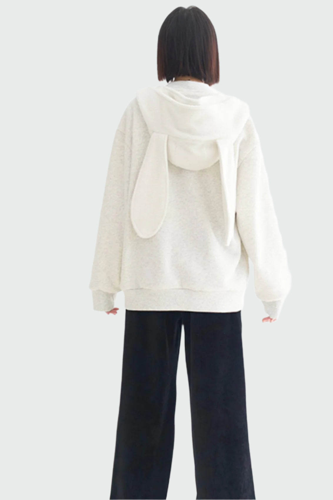 Motiv-Sweatshirt Hase