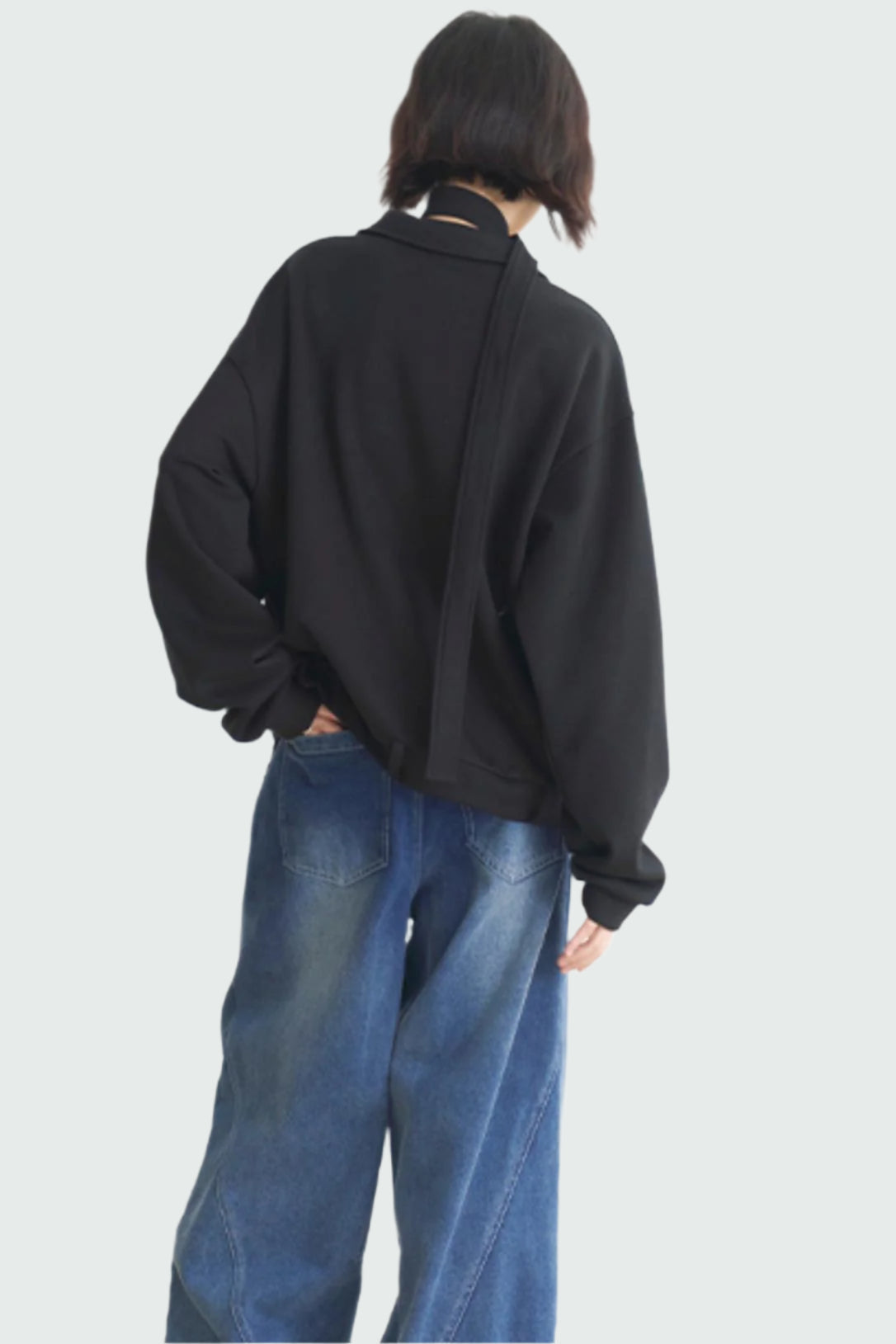 ミュージアムカジュアル Vネック レディース 2025 コレクション スプリング グラビティ プルオーバー