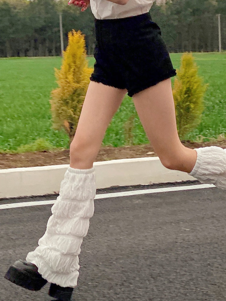 4 Color Options Loose Flared Leg Warmers