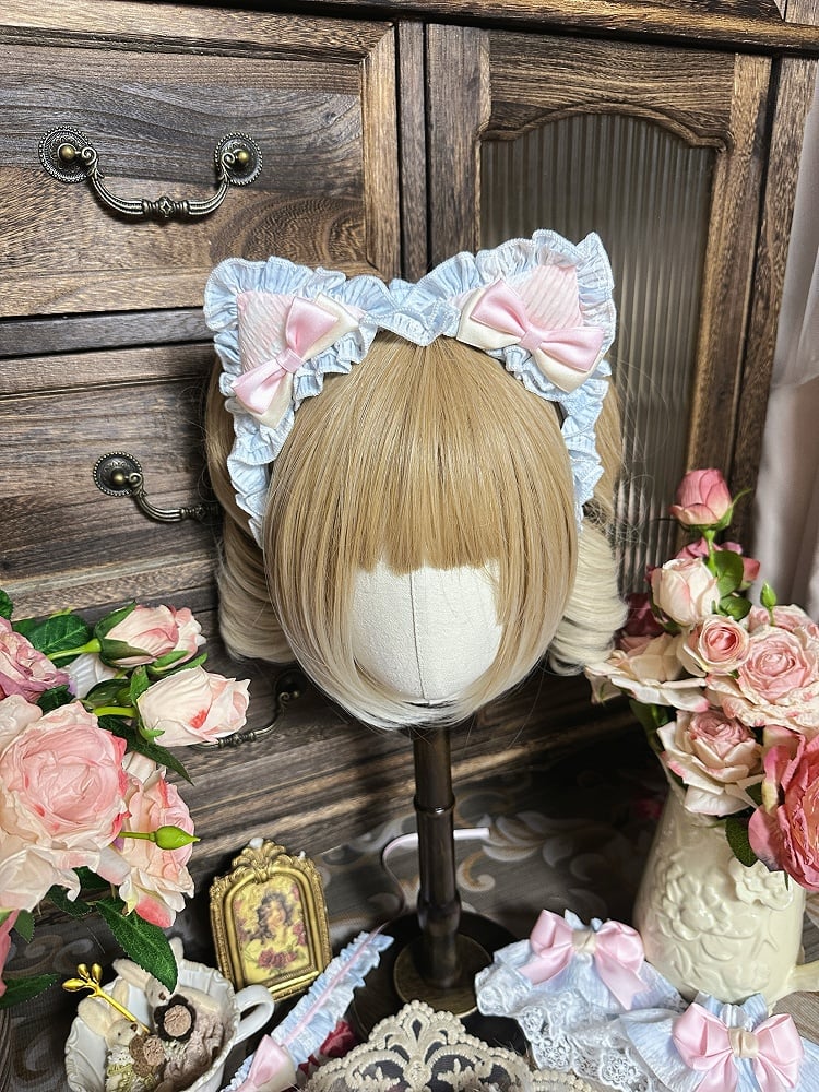 / 耳 KC ブルー キティ グリーン ピンク