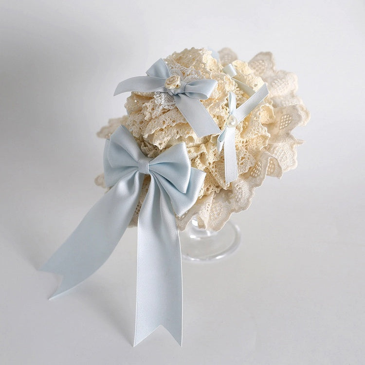 Lace Bow Mini Style) Hat (Sweet Elegant