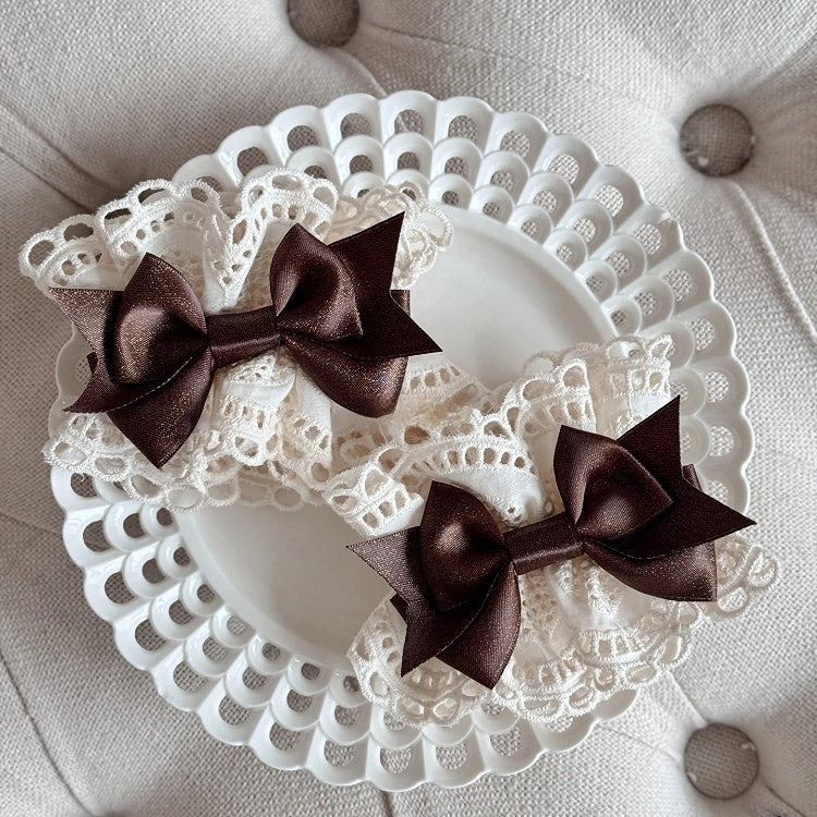 Wrist Cuffs Chocolate-Themed Lolita