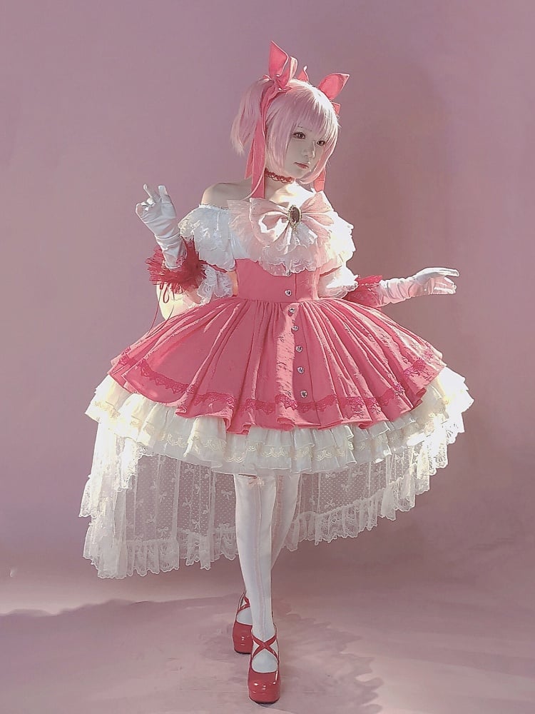 Puella Magi Madoka Magica Kaname Madoka Strümpfe