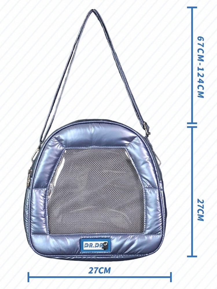 Bag Display Ita Blue Window with Transparent Convertible Crossbody/Backpack