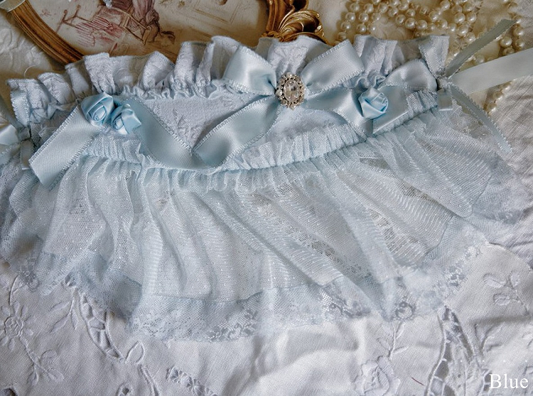 Elegant Bow and Options Color Lolita Embellished – 7 Hairband Lace