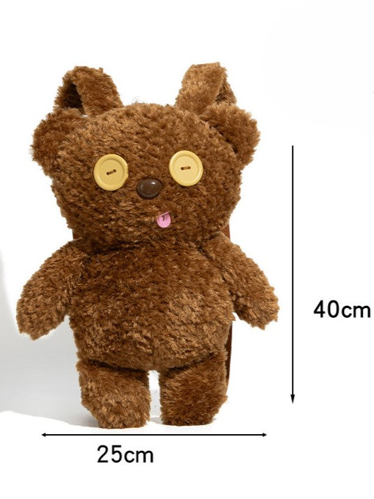 Backpack Kawaii Plush Bear Brown