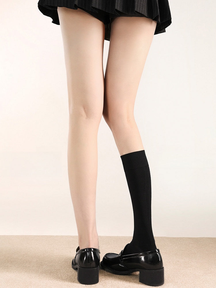 Pattern 4 Calf Slimming Socks Compression Colors Vertical Striped Segmented