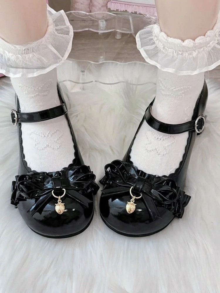 Decor Bow Strawberry