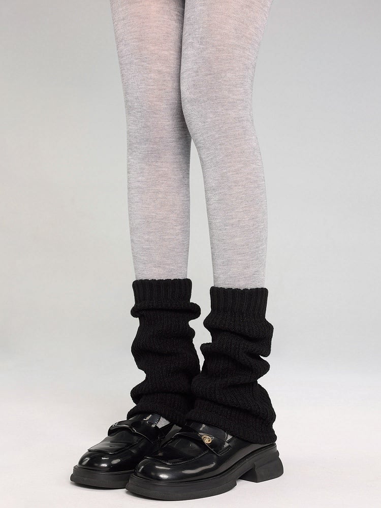 Leg JK Pattern 4 Striped Vertical Colors Warmers Color Solid