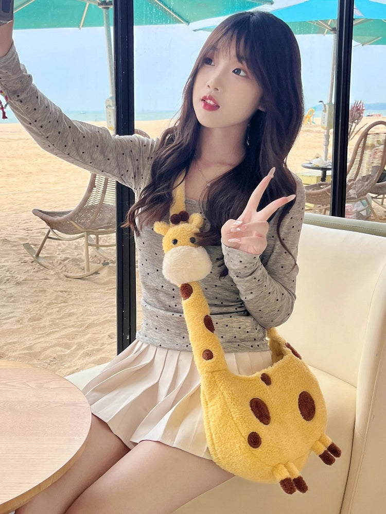 Bag Giraffe Crossbody Yellow