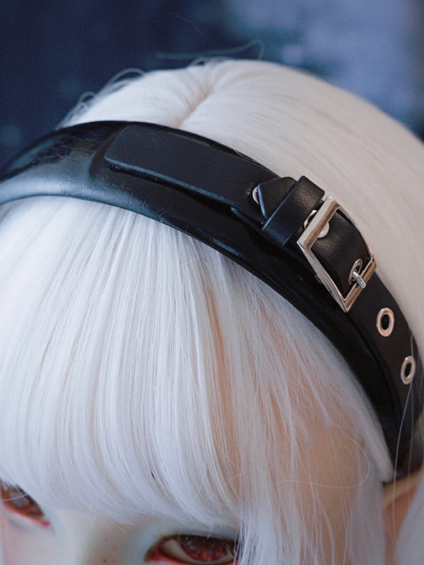 Gothic KC Black Buckle Decorated