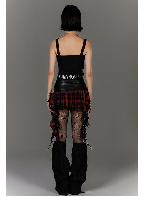 Glamorous Ärmelloses Korsett Top Träger Schwarz Herzförmiger Ausschnitt Schnalle Schulter