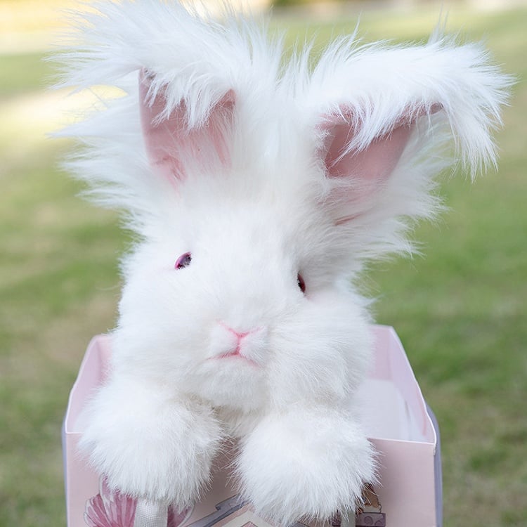 Bag Plush Realistic Backpack/Crossbody Cute Bunny