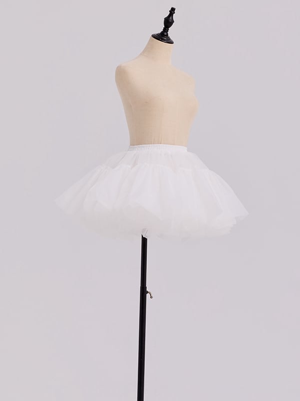 White 35cm Lolita Puffy Petticoat