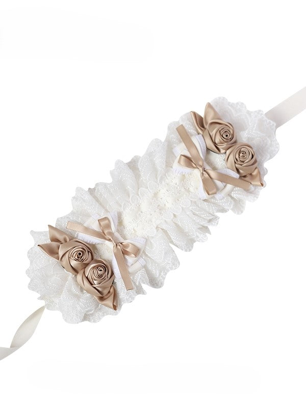 Lace Roses 4 Gothic and - Options Bows Color Hairband