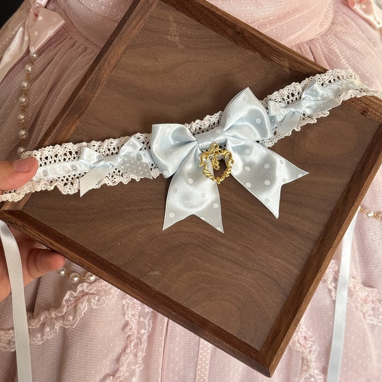 Multi-Color Lolita Sweet Choker Polka Dot