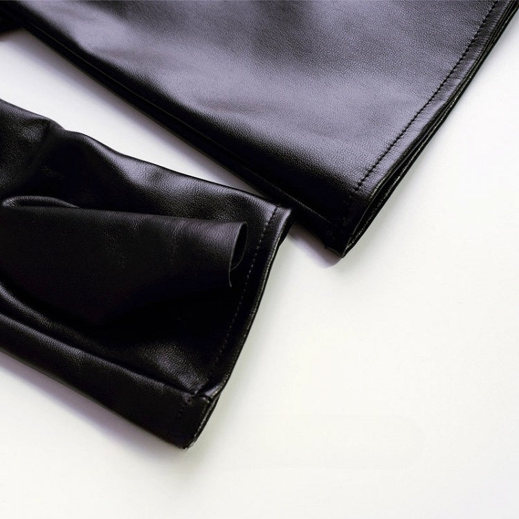 Sleeves Black Cyberpunk PU