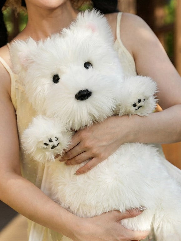 Backpack/Crossbody Dog Bag Plush Realistic