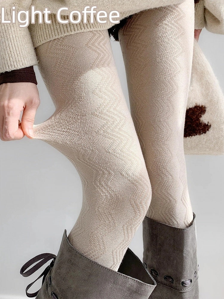 Tights Wave Colors) Jacquard (6