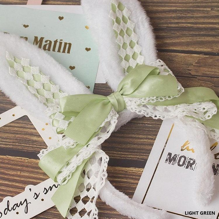 Sweet Bunny Ear KC Color Options Lolita 21 Bow