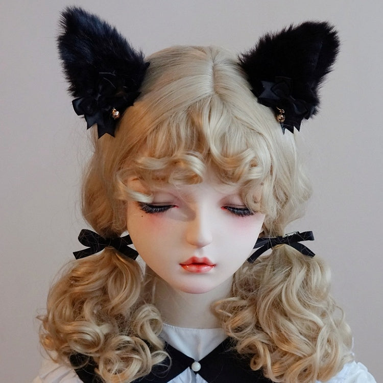 Options Details Color Hairclips Fox 4 Ear Bowknot