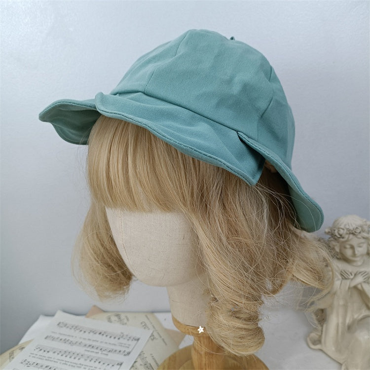 6 Color Design Brim Options Petal Bucket Hat