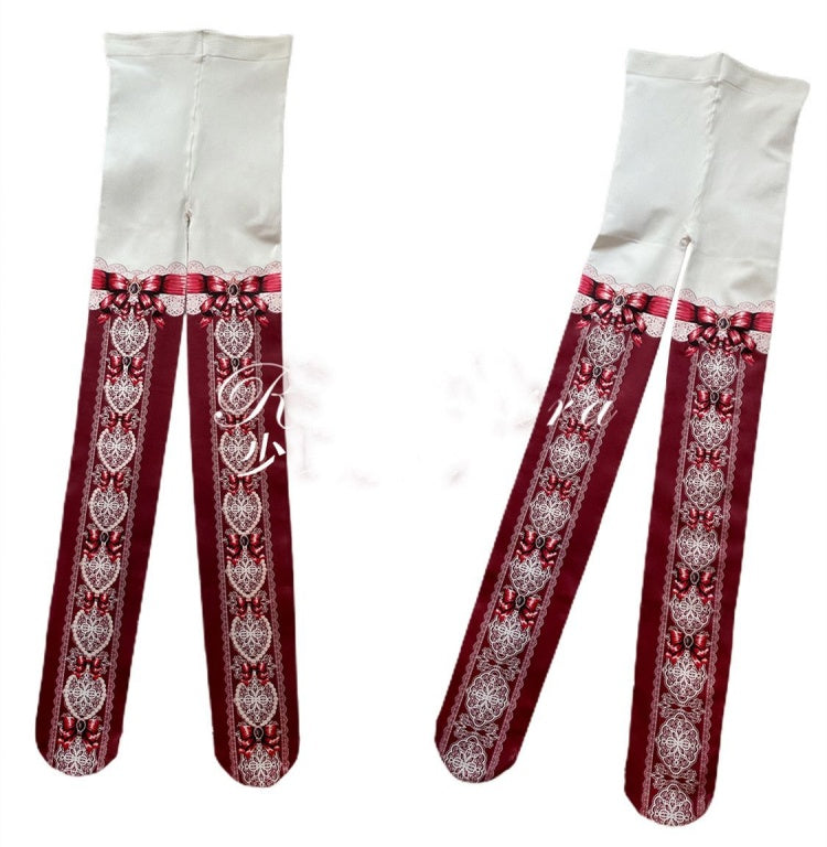 Strumpfhose mit Traumprint für Mädchen