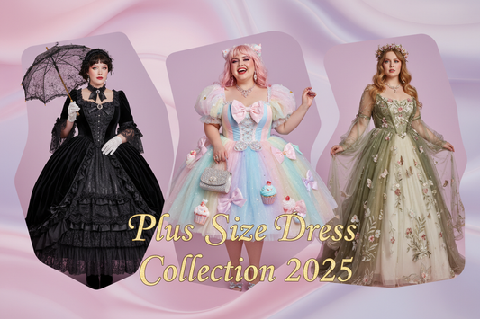 Plus size party, kawaii and Lolita dresses