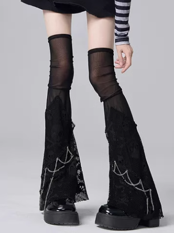 Gothic Leg Warmers, Tights & Socks | LilyVow