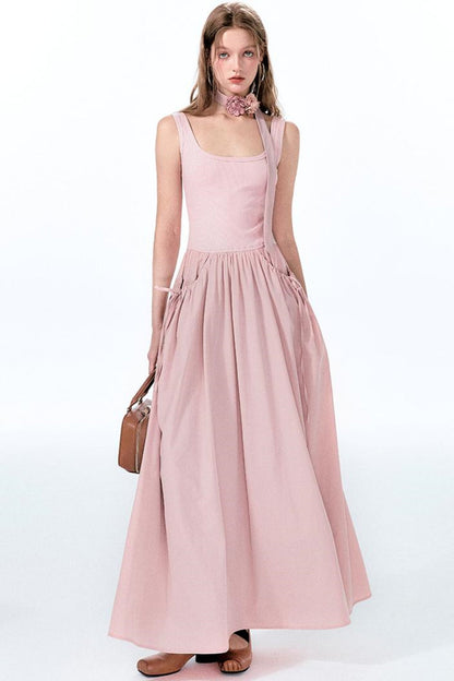 Kleid Coolred Pink Sleeve Mint Long Knot