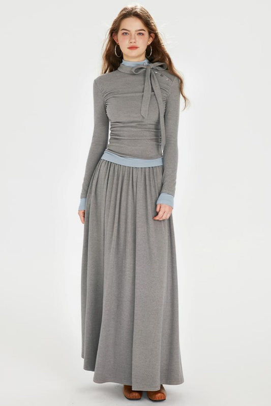 Kleider mit Kordelzug-Silhouette