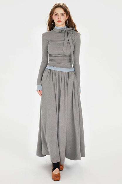 Kleider mit Kordelzug-Silhouette