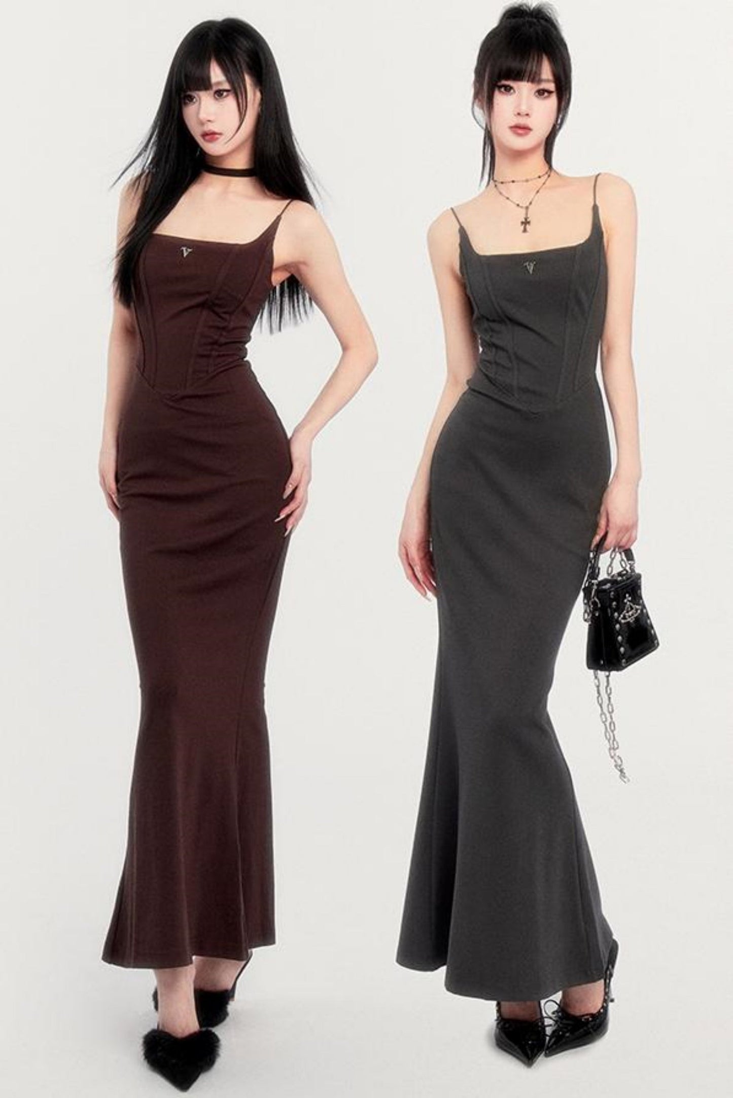 ドレス クラシック スクエア マーメイド