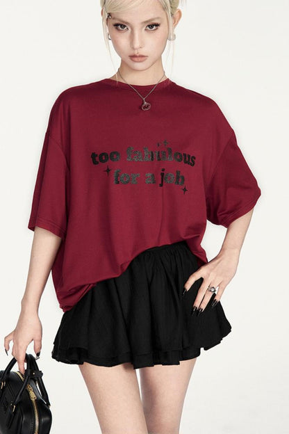 グリッターストリートTシャツ