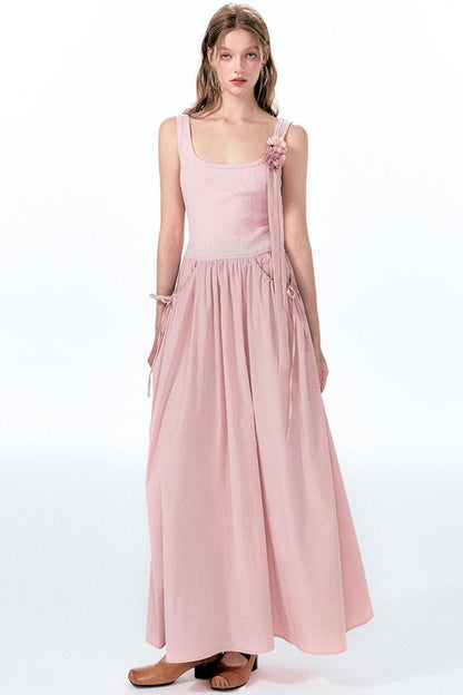 Kleid Coolred Pink Sleeve Mint Long Knot