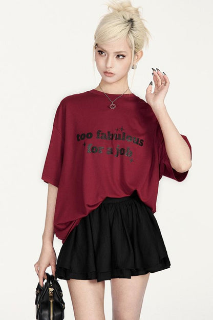 グリッターストリートTシャツ