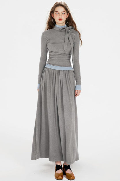 Kleider mit Kordelzug-Silhouette